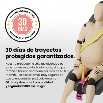 Cinturón de seguridad para embarazadas